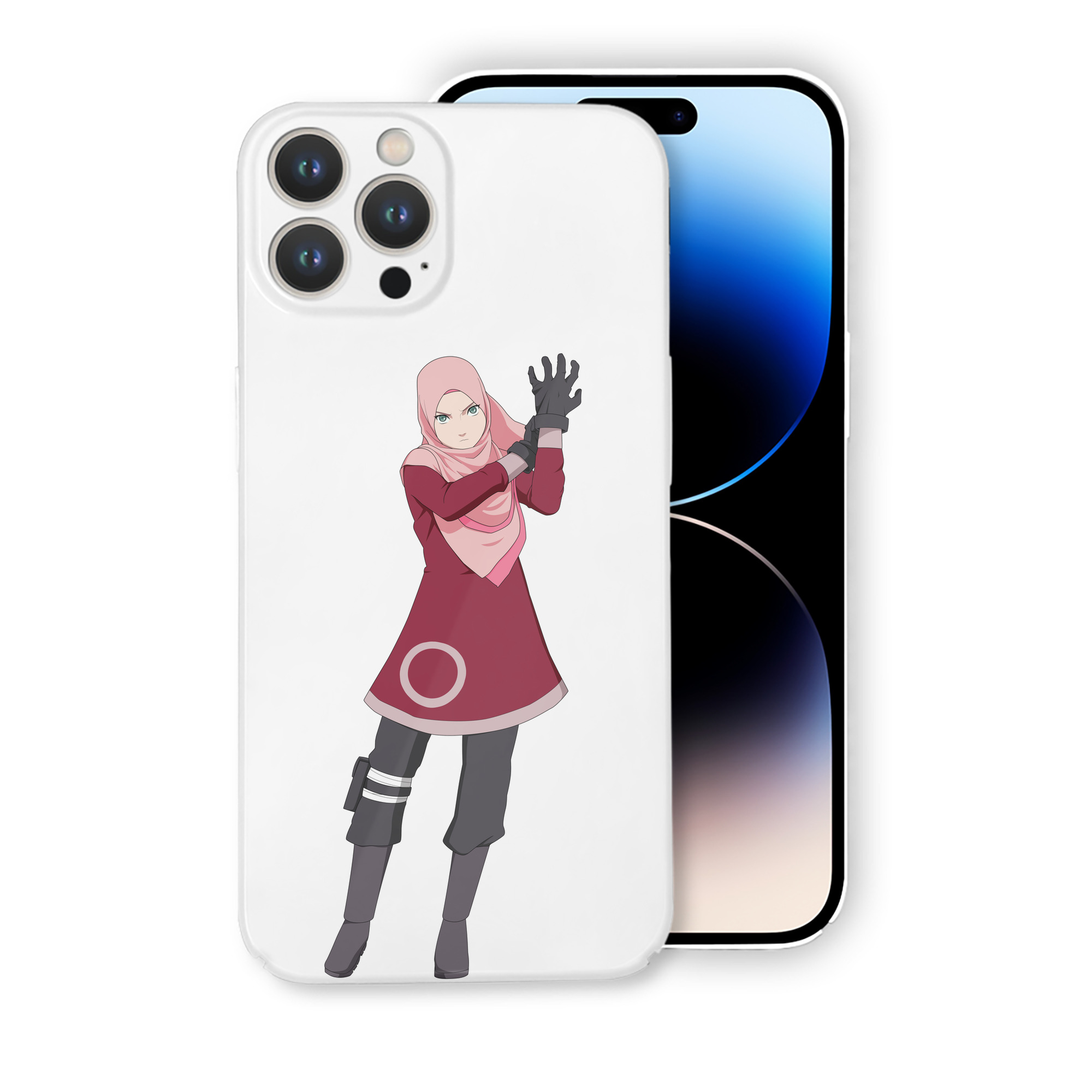 （画像用） NARUTO -ナルト- 春野サクラ Haruno Sakura 【iPhone 14シリーズ対応】ハードケース